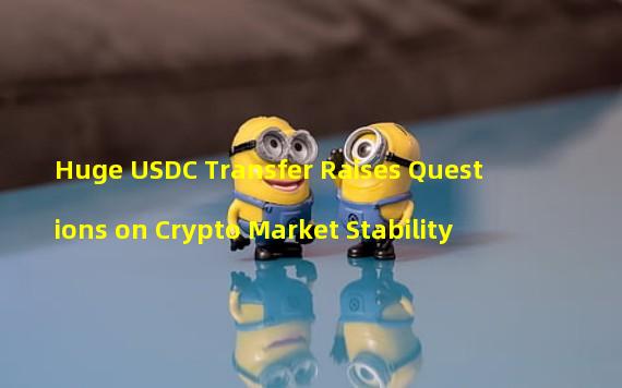 Huge USDC Transfer Raises Questions on Crypto Market Stability