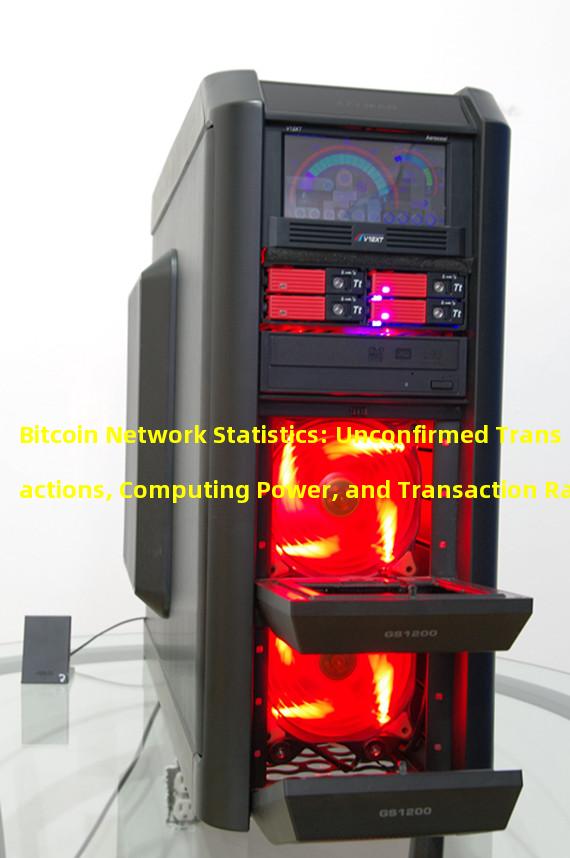 Bitcoin Network Statistics: Unconfirmed Transactions, Computing Power, and Transaction Rates