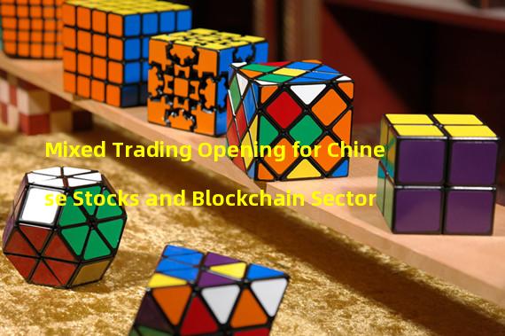 Mixed Trading Opening for Chinese Stocks and Blockchain Sector 