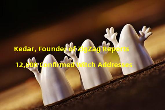 Kedar, Founder of ZigZag Reports 12,000 Confirmed Witch Addresses 