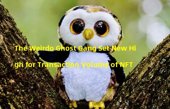 The Weirdo Ghost Gang Set New High for Transaction Volume of NFT