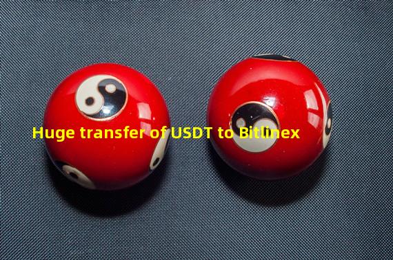 Huge transfer of USDT to Bitlinex