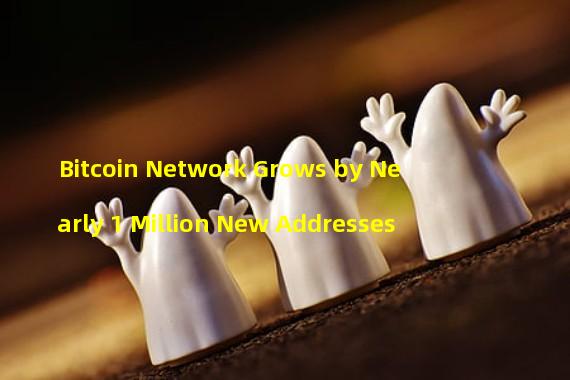 Bitcoin Network Grows by Nearly 1 Million New Addresses