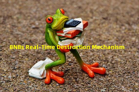 BNBs Real-Time Destruction Mechanism