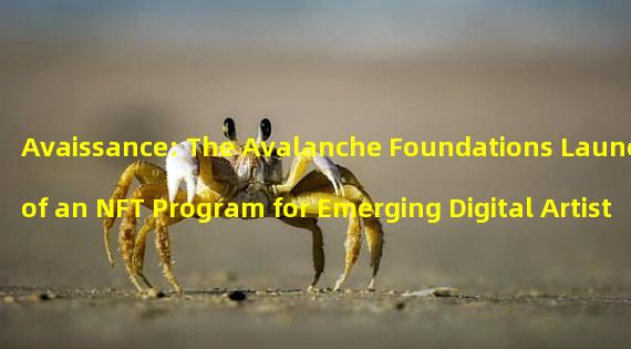 Avaissance: The Avalanche Foundations Launch of an NFT Program for Emerging Digital Artists