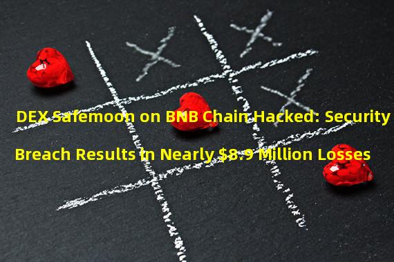DEX Safemoon on BNB Chain Hacked: Security Breach Results in Nearly $8.9 Million Losses
