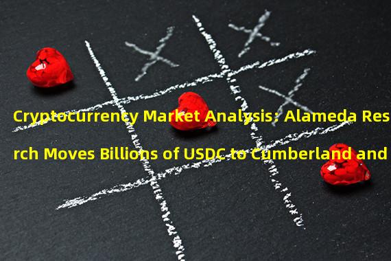 Cryptocurrency Market Analysis: Alameda Research Moves Billions of USDC to Cumberland and GSR Markets
