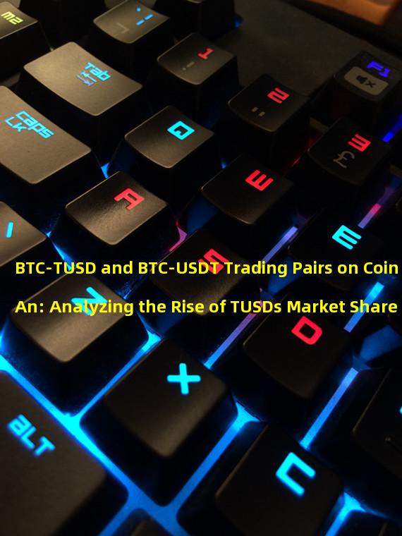 BTC-TUSD and BTC-USDT Trading Pairs on Coin An: Analyzing the Rise of TUSDs Market Share