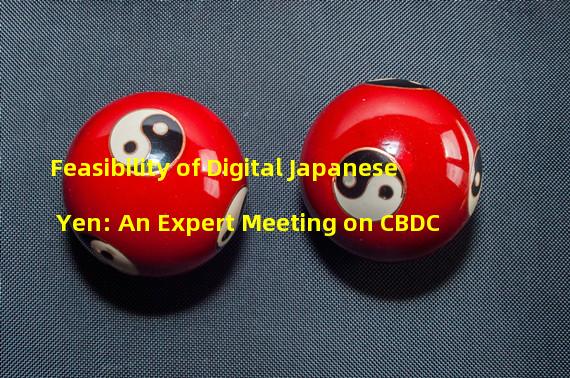 Feasibility of Digital Japanese Yen: An Expert Meeting on CBDC