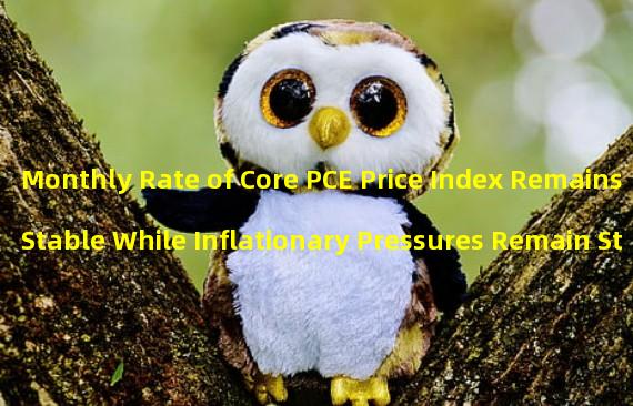 Monthly Rate of Core PCE Price Index Remains Stable While Inflationary Pressures Remain Strong