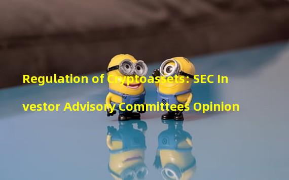 Regulation of Cryptoassets: SEC Investor Advisory Committees Opinion