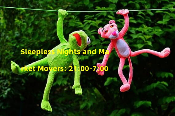 Sleepless Nights and Market Movers: 21:00-7:00