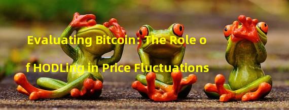 Evaluating Bitcoin: The Role of HODLing in Price Fluctuations