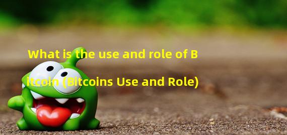 What is the use and role of Bitcoin (Bitcoins Use and Role)
