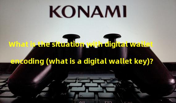 What is the situation with digital wallet encoding (what is a digital wallet key)?