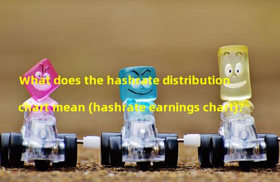What does the hashrate distribution chart mean (hashrate earnings chart)?