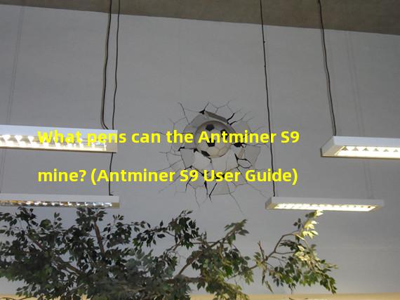 What pens can the Antminer S9 mine? (Antminer S9 User Guide)