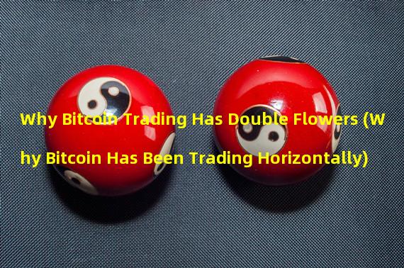Why Bitcoin Trading Has Double Flowers (Why Bitcoin Has Been Trading Horizontally)