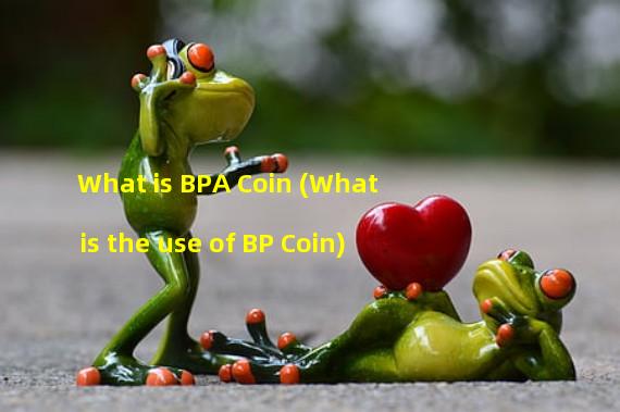 What is BPA Coin (What is the use of BP Coin)